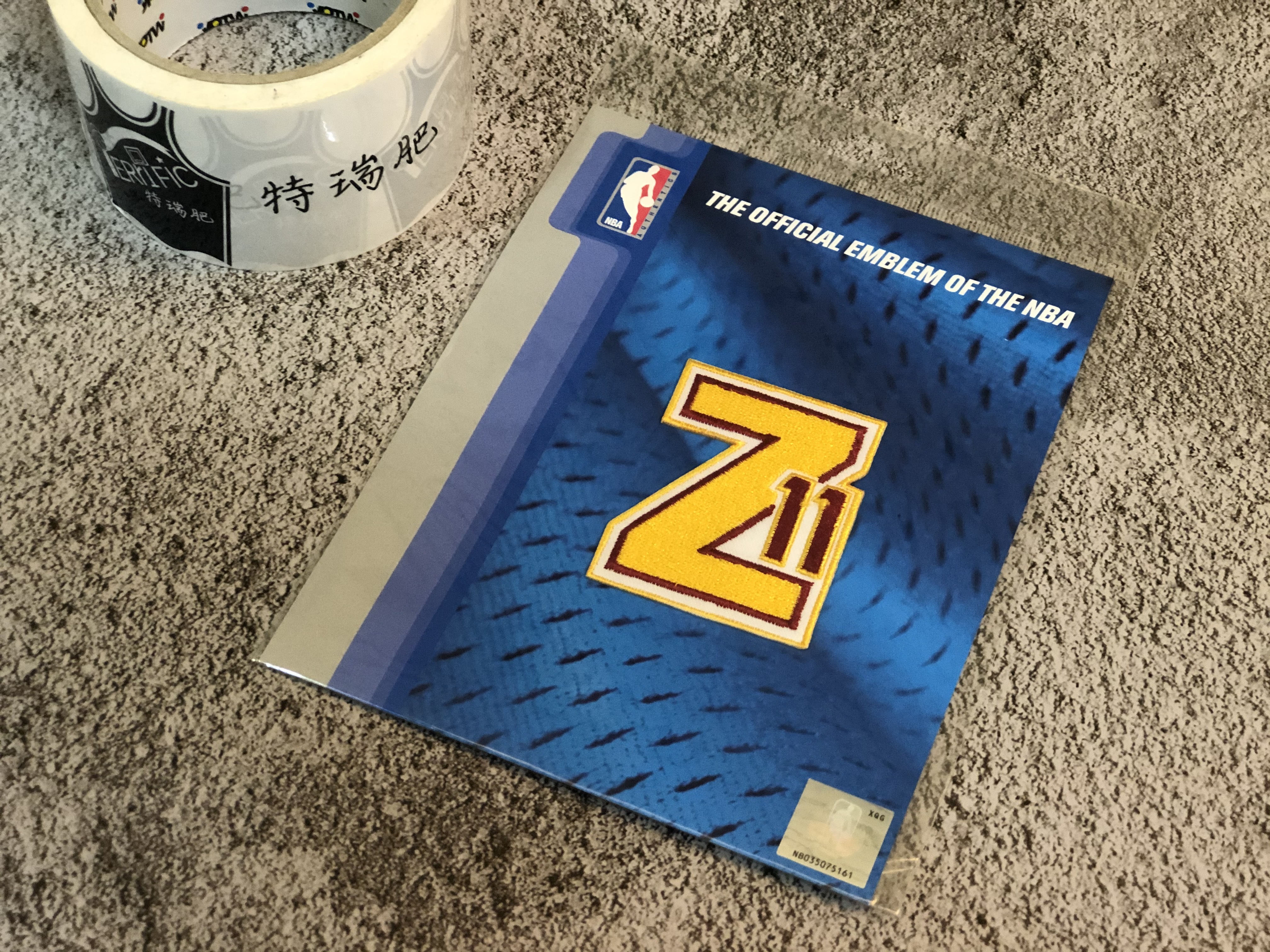 NBA紀念章 克里夫蘭騎士 Ilgauskas 大Z紀念 Patch 官方正品 全新