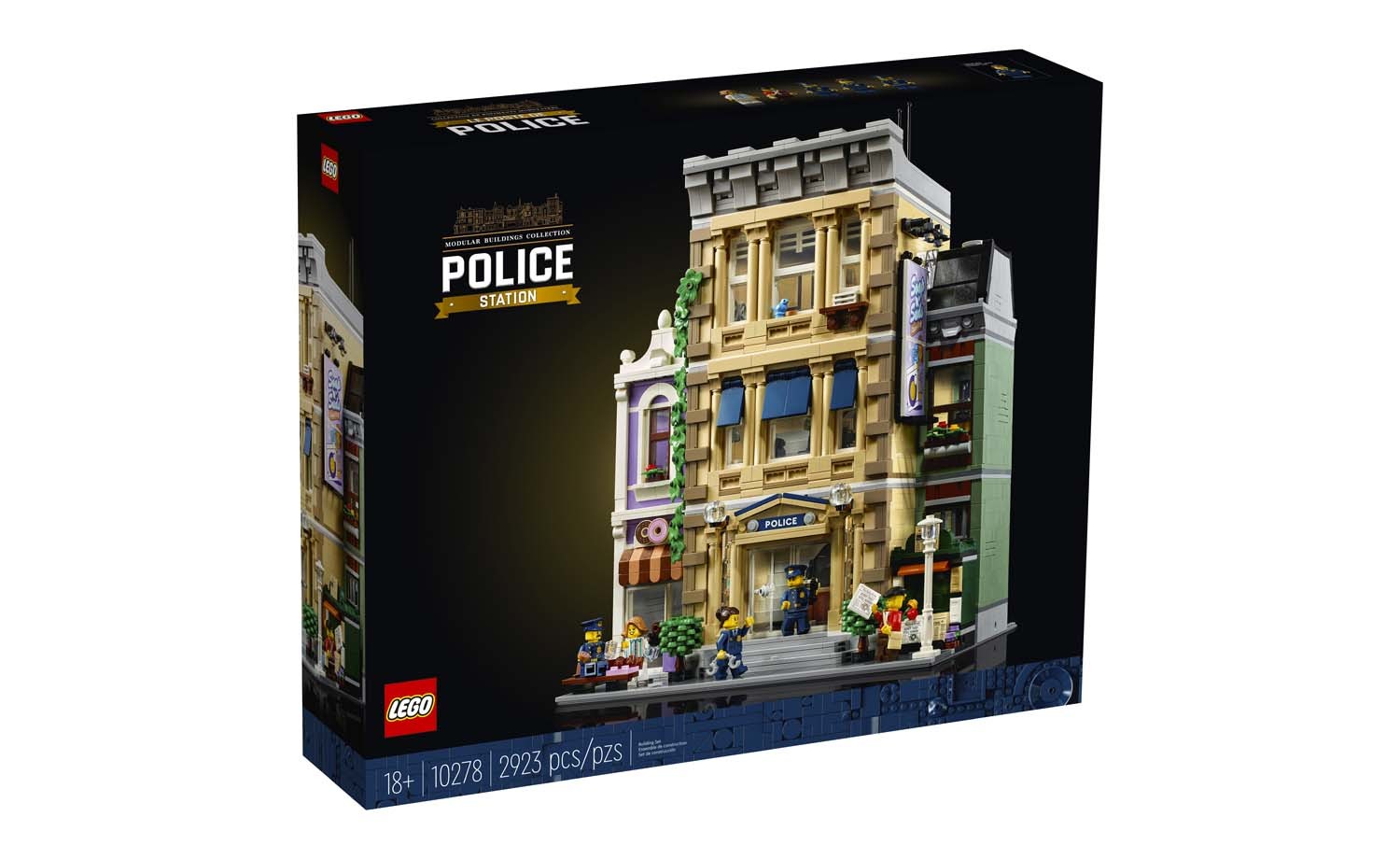 [飛米樂高積木磚賣店] LEGO 10278 Creator Expert 警察局