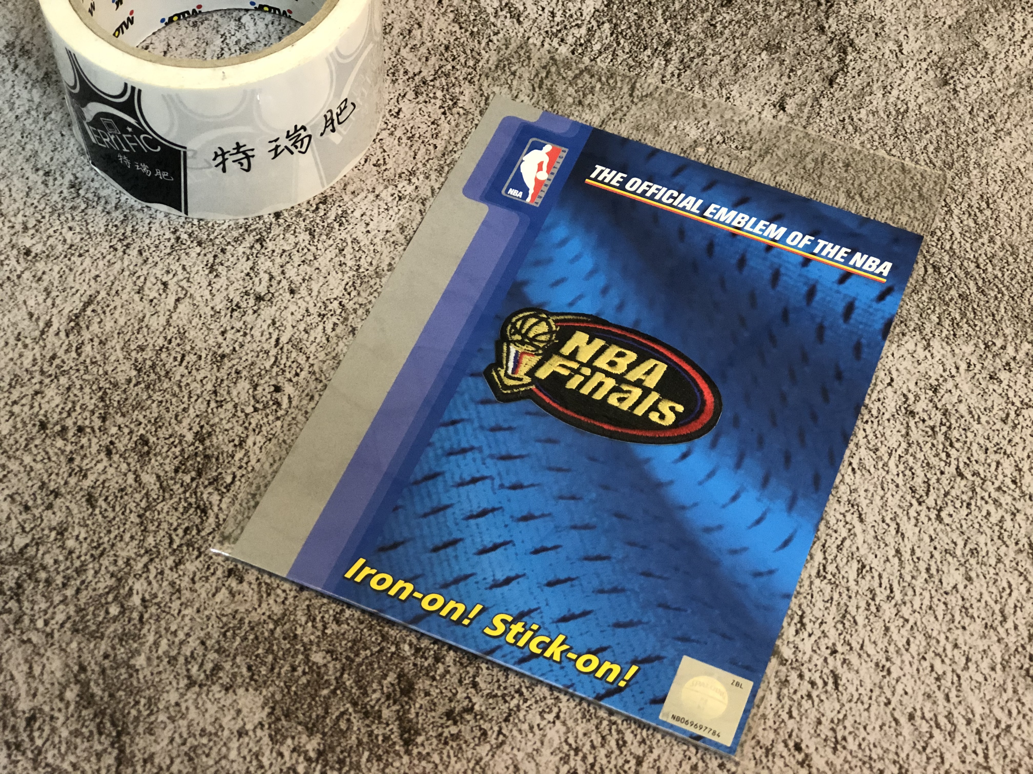 NBA紀念章 NBA Finals 小金盃 Patch 官方正品 全新