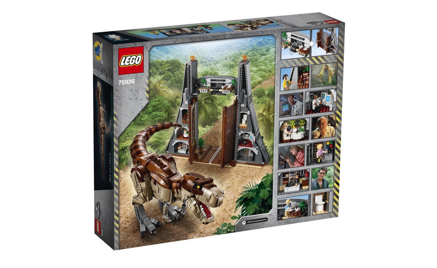 [飛米樂高積木磚賣店] LEGO 75936 侏儸紀世界 侏羅紀公園霸王龍橫衝直撞T-Rex Rampage