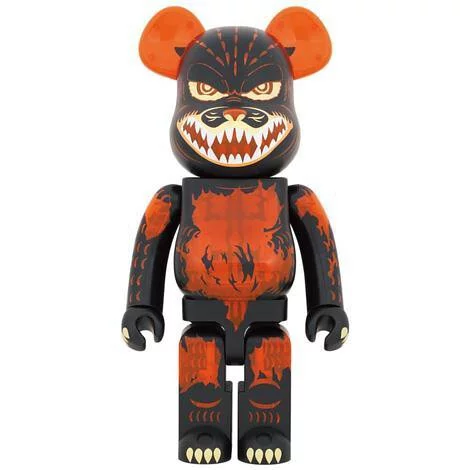 Bearbrick 1000% - Godzilla VS Destroyer version Godzilla (Meltdown: Clear Orange Ver.)