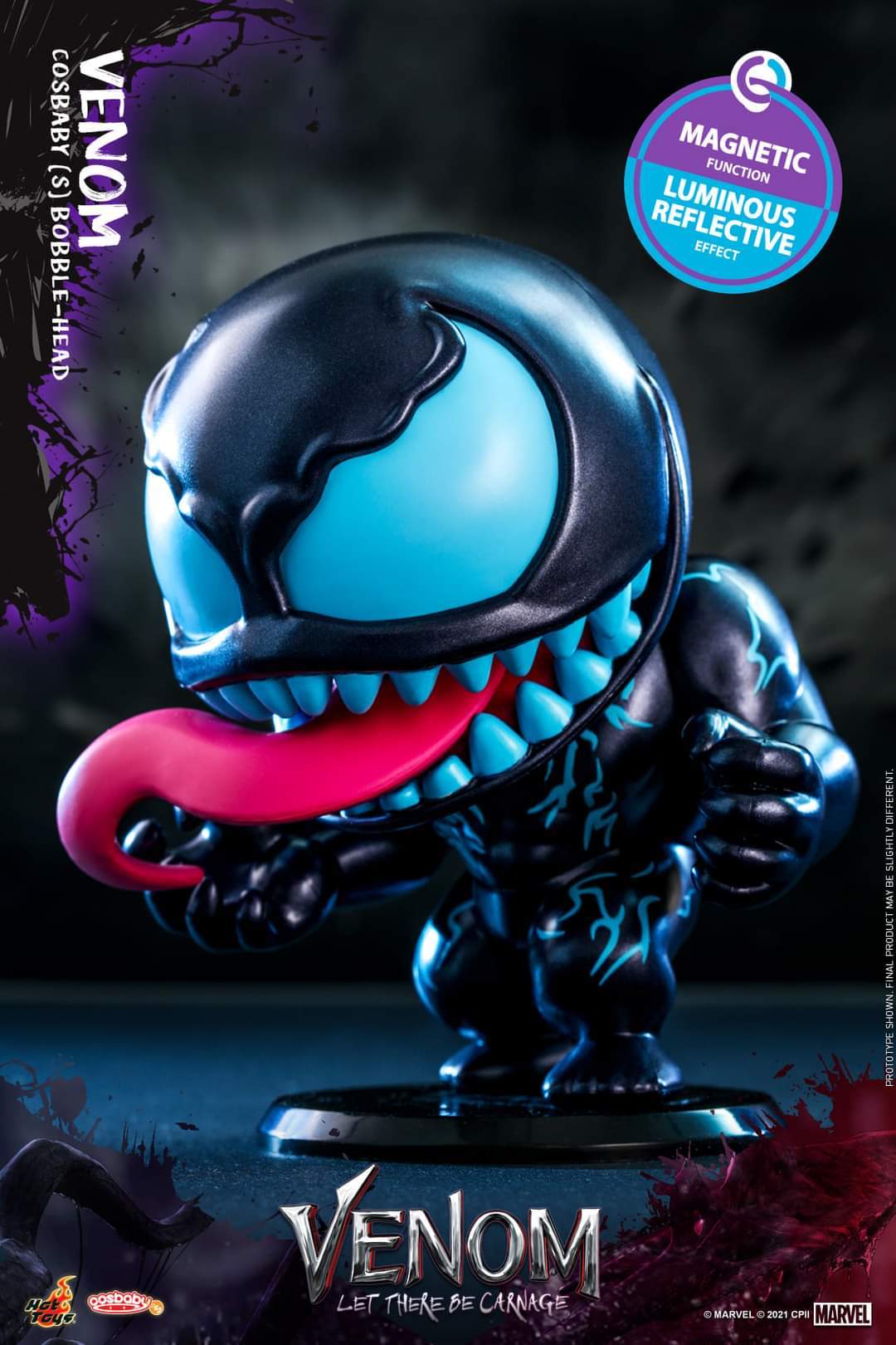 Hot toys COSB626 Venom & Eddie Brock Cosbaby (S) Bobble-Head