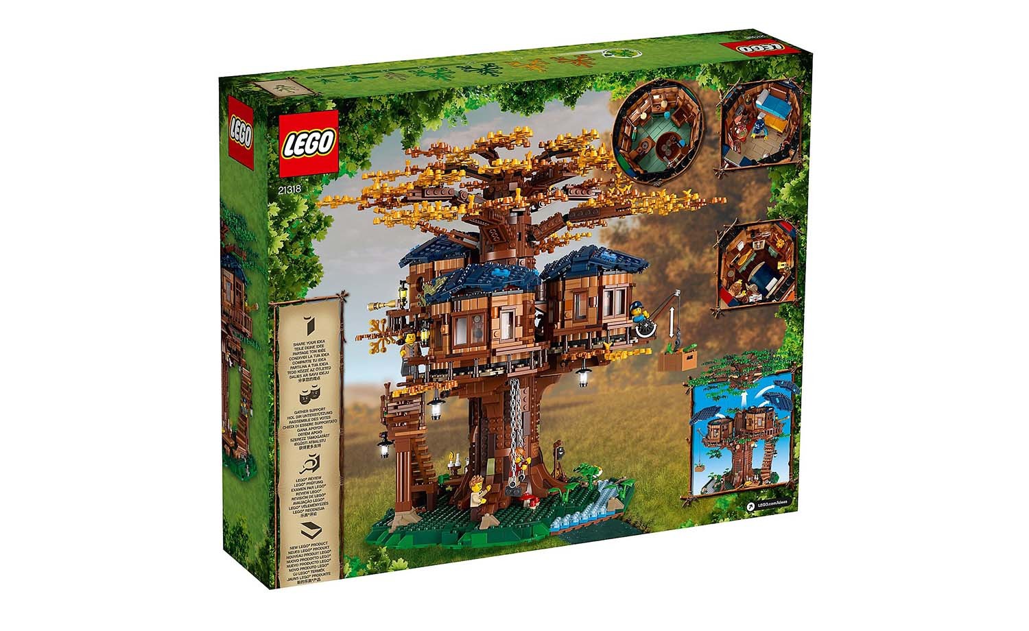 [飛米樂高積木磚賣店] LEGO 21318 ＩＤＥＡＳ系列 樹屋