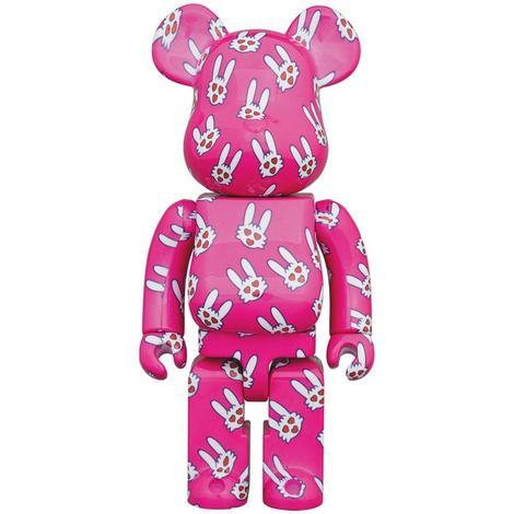 Bearbrick 1000% - Hitohatausagi 1000% (Kiyoshiro Imawano 50th Celebration)