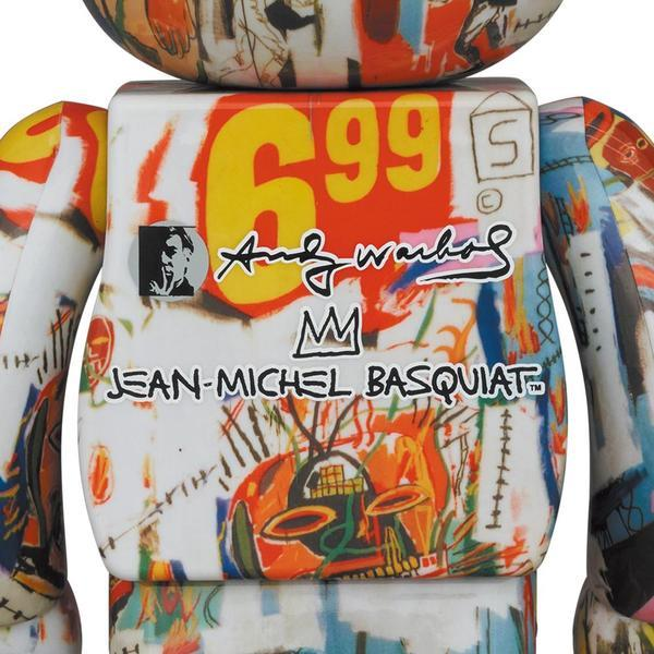 BE@RBRICK 1000% - Andy Warhol × JEAN-MICHEL BASQUIAT #4