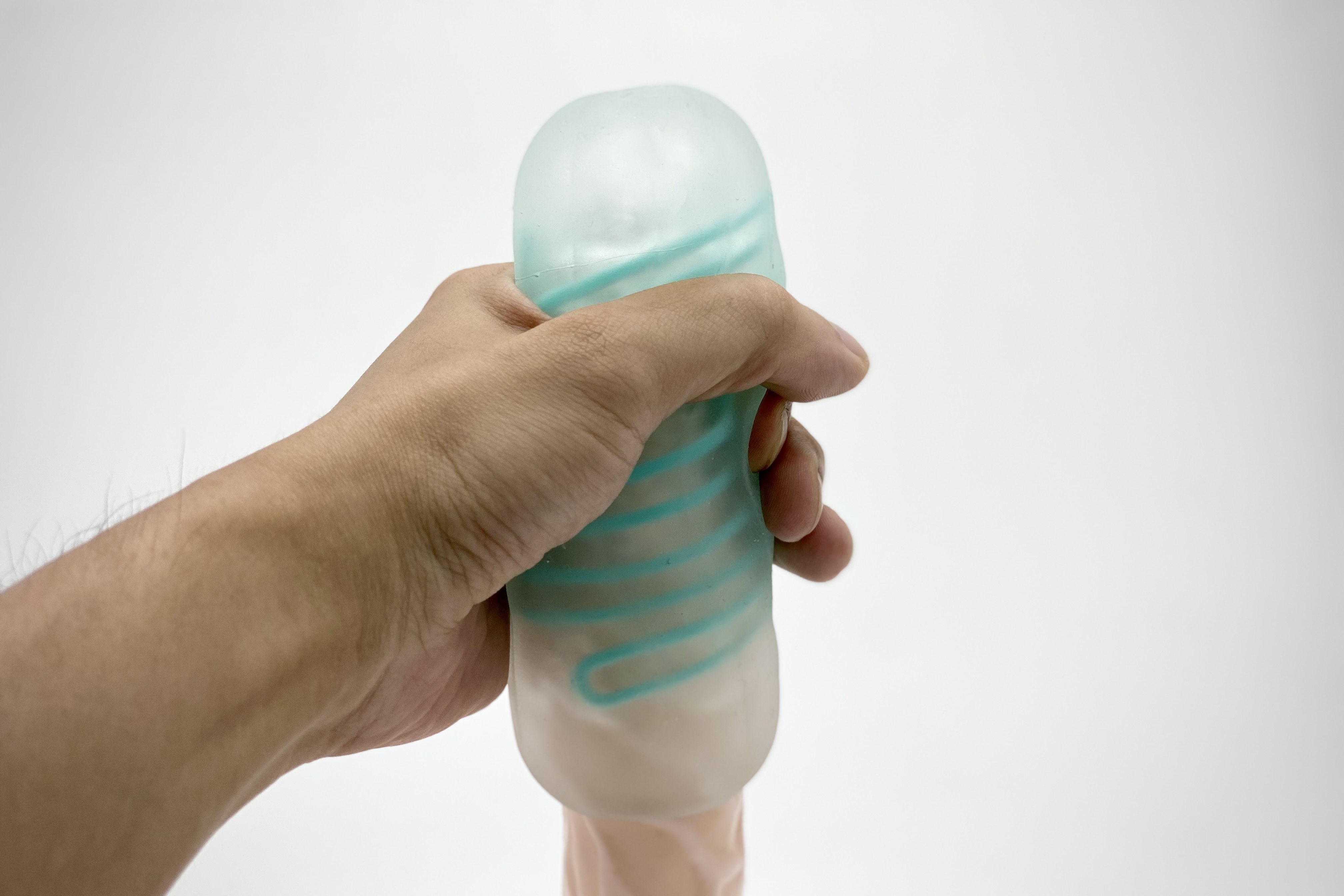 日本tenga spinner04PIXEL迴旋梯飛機杯，產品實際使用演繹圖