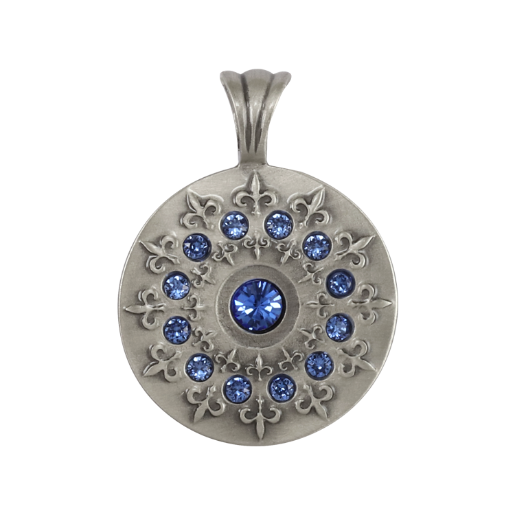 Bico吊墜，女士吊墜 王室鳶尾花；magic happens 魔法發生（2124藍色）