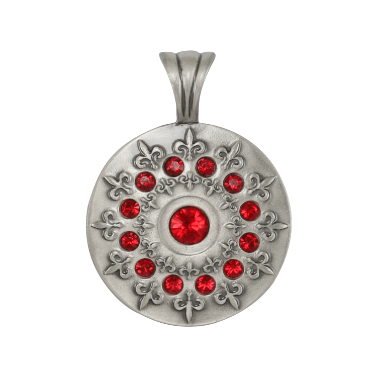 Bico吊墜，女士吊墜 王室鳶尾花；magic happens 魔法發生（2124紅色）