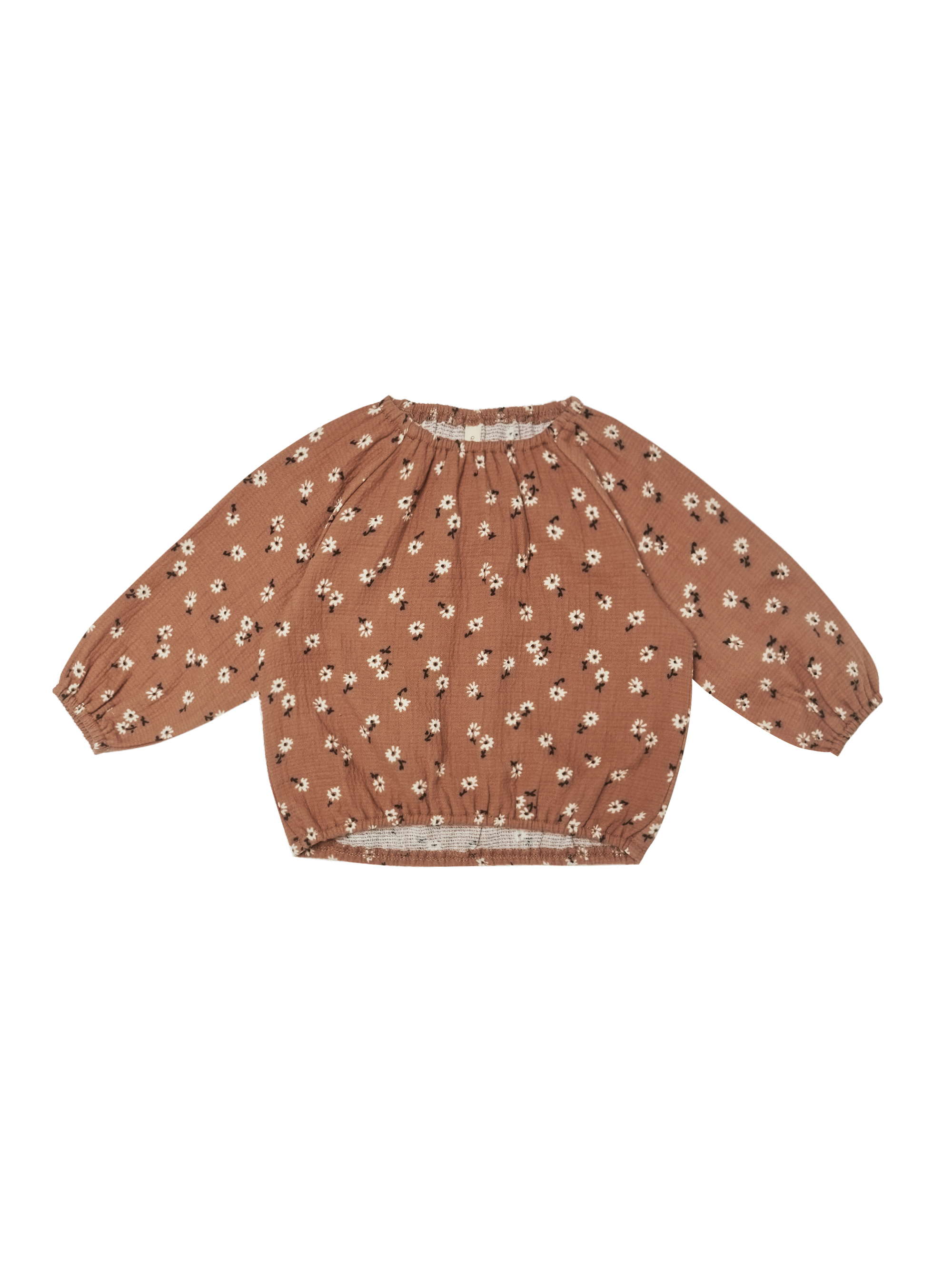 QUINCY MAE - Cinch Longsleeve Tee（Clay Ditsy）