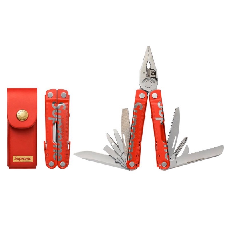 SUPREME LEATHERMAN REBAR 萬用工具刀 附皮套