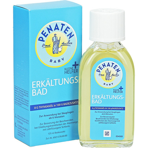德國 penaten嬰兒感冒沐浴油 125ml