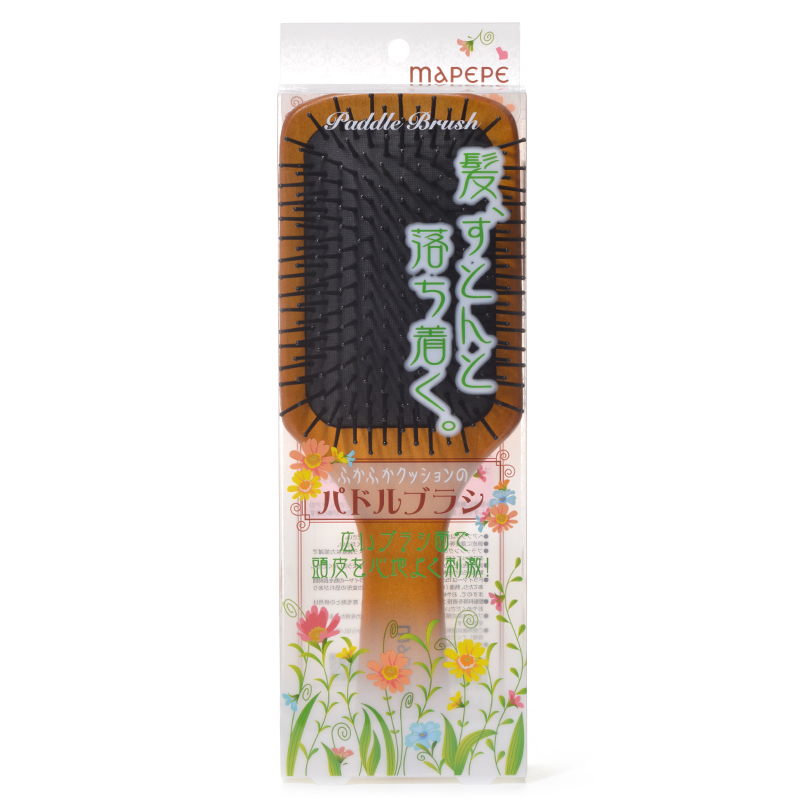 Paddle Brush 天然楓木頭皮按摩梳