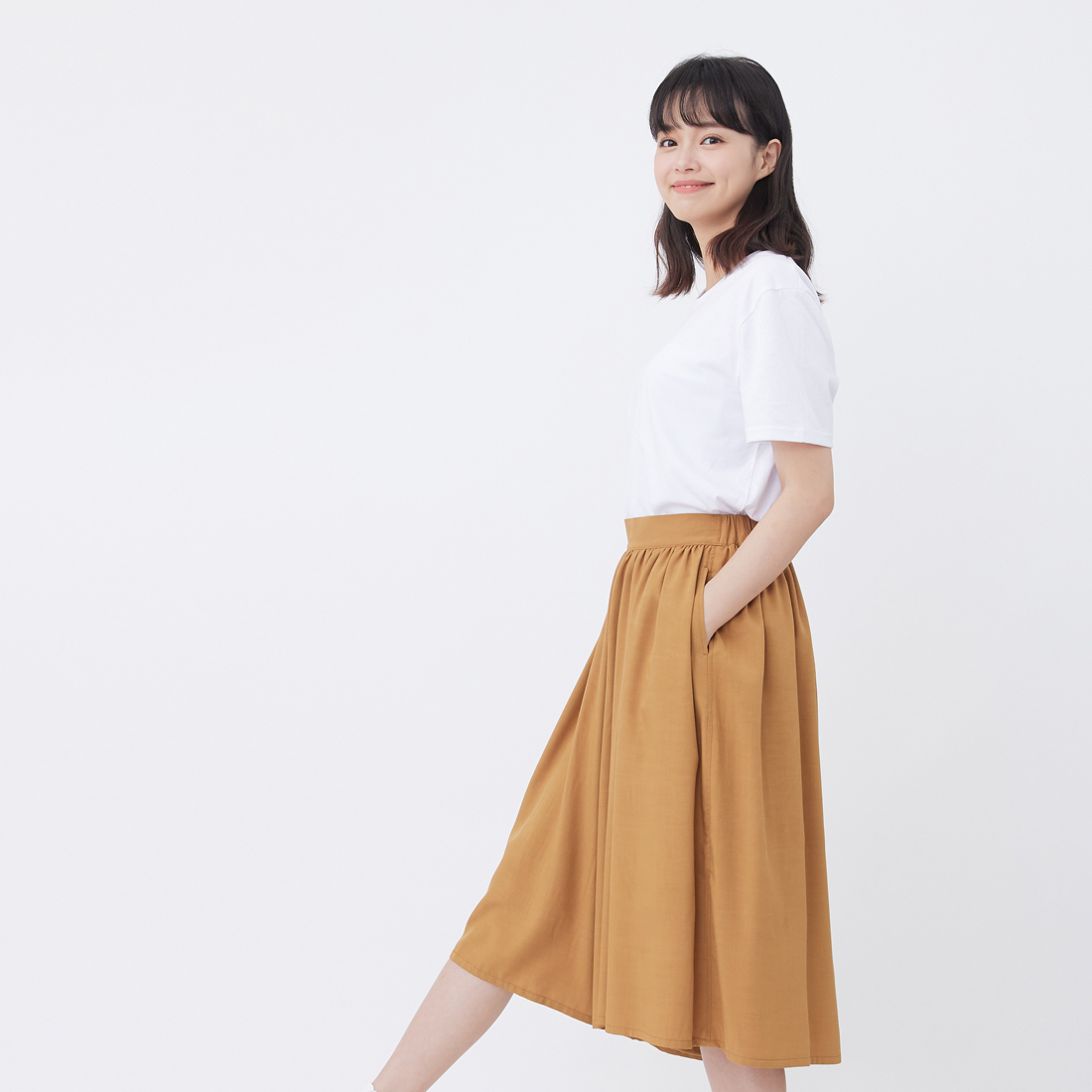 Elvis搖擺寬鬆口袋褲裙