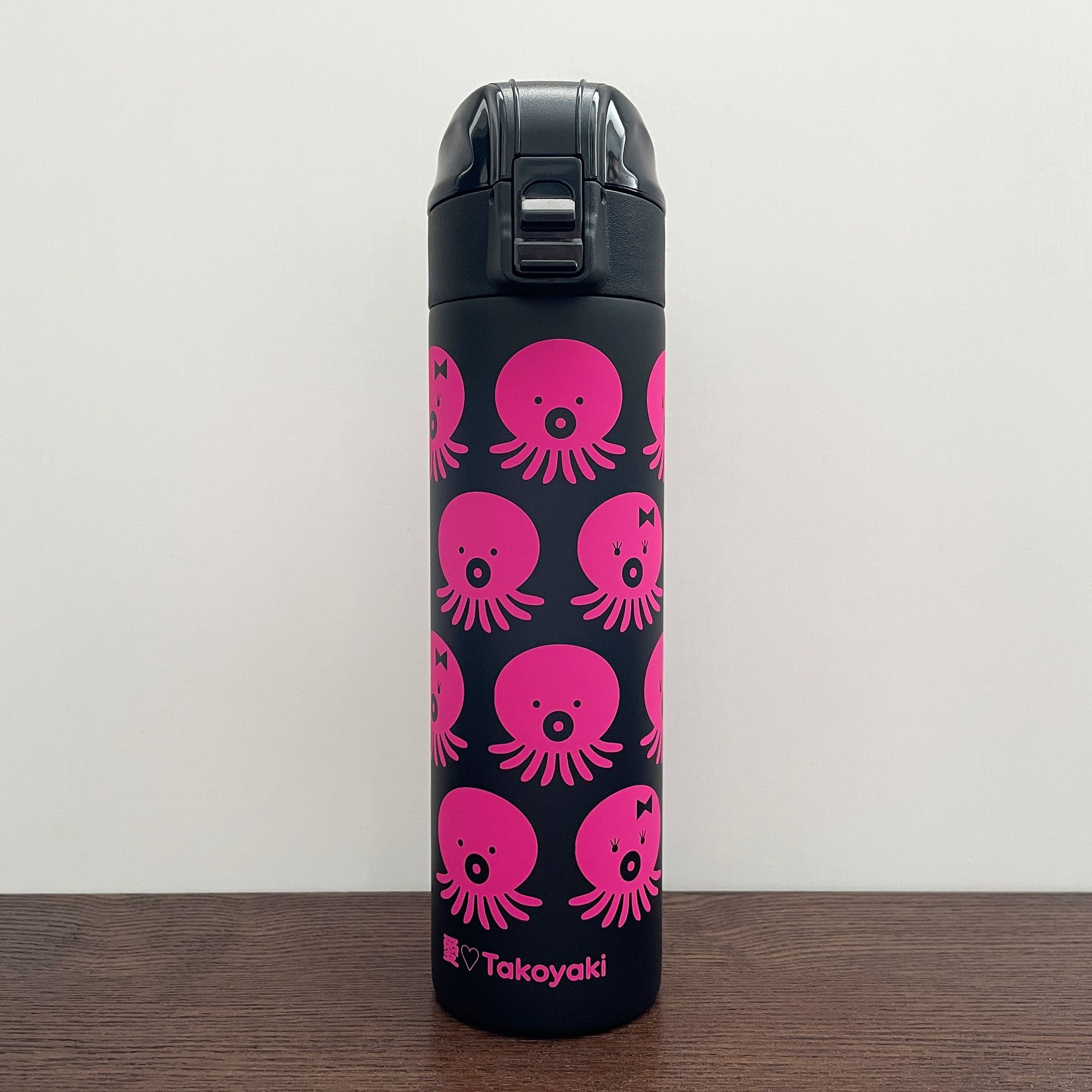 日本Noma原裝Takoyaki 章魚燒雙層不鏽鋼水壺/冷熱水保溫水瓶