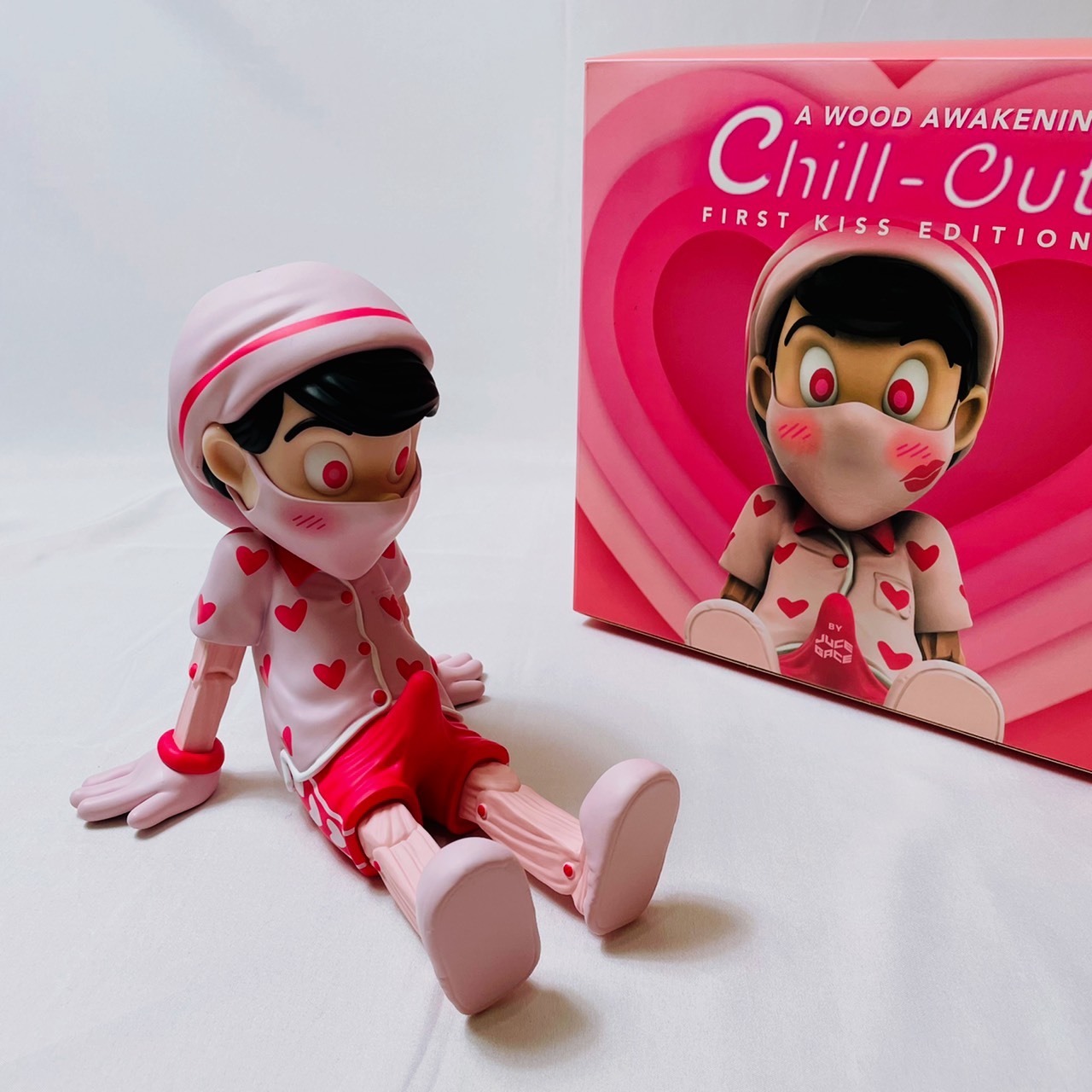 Mighty Jaxx A WOOD AWAKENING CHILL- OUT 勃起小木偶 情人節 限定 粉色 現貨