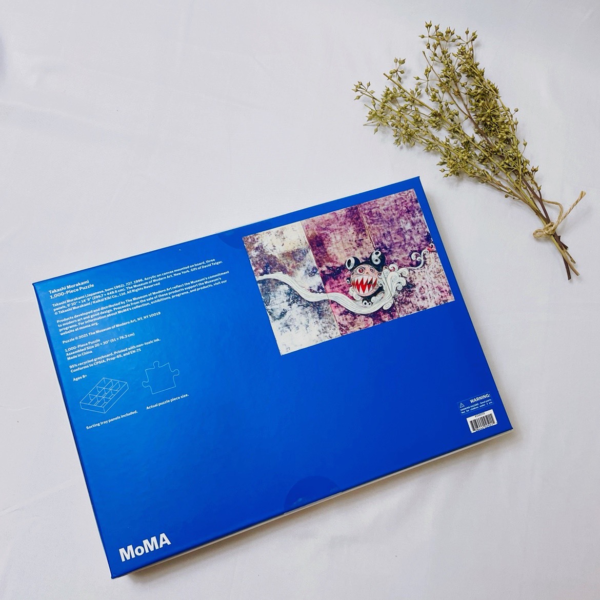 Takashi Murakami Jigsaw Puzzle 村上隆DOB先生拼圖1000片
