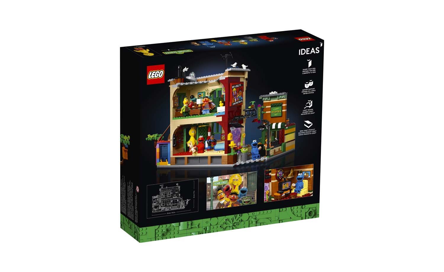 飛米樂高積木磚賣店] LEGO 21324 ＩＤＥＡＳ系列芝麻街123號