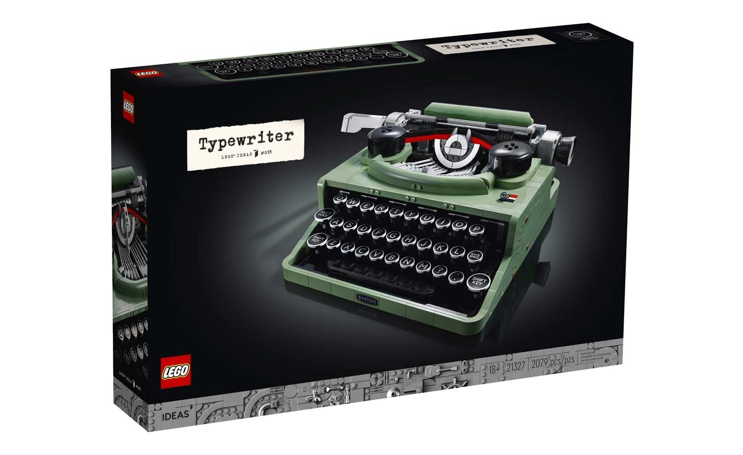 [飛米樂高積木磚賣店] LEGO 21327 ＩＤＥＡＳ系列 打字機 Typewriter