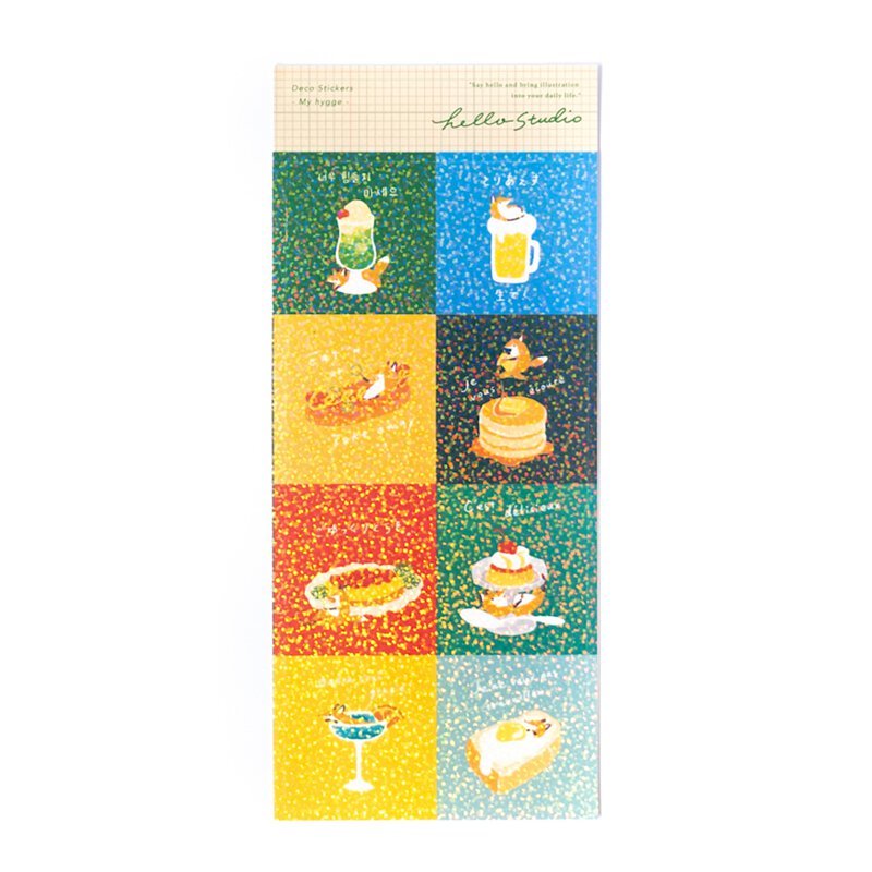 Reiko 快樂的事  雷射貼紙｜Hello Studio 你好工作室