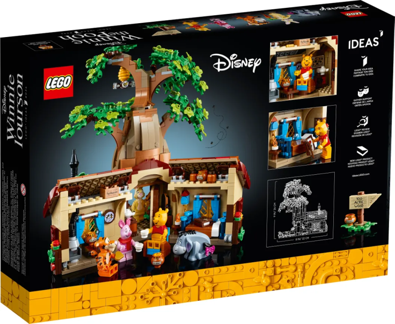 [飛米樂高積木磚賣店] LEGO 21326 ＩＤＥＡＳ系列 小熊維尼 Winnie the Pooh