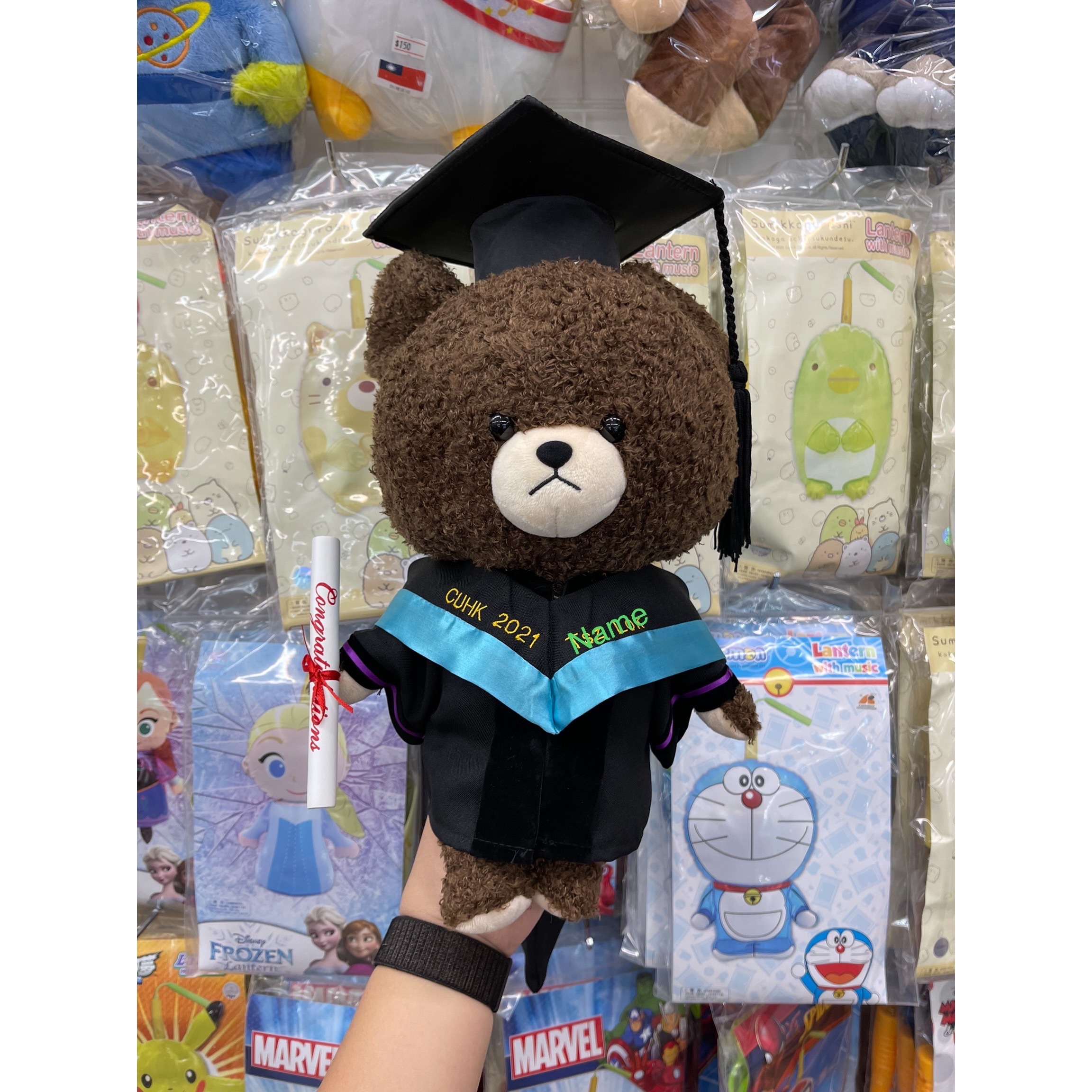 Jackie Bear 畢業公仔