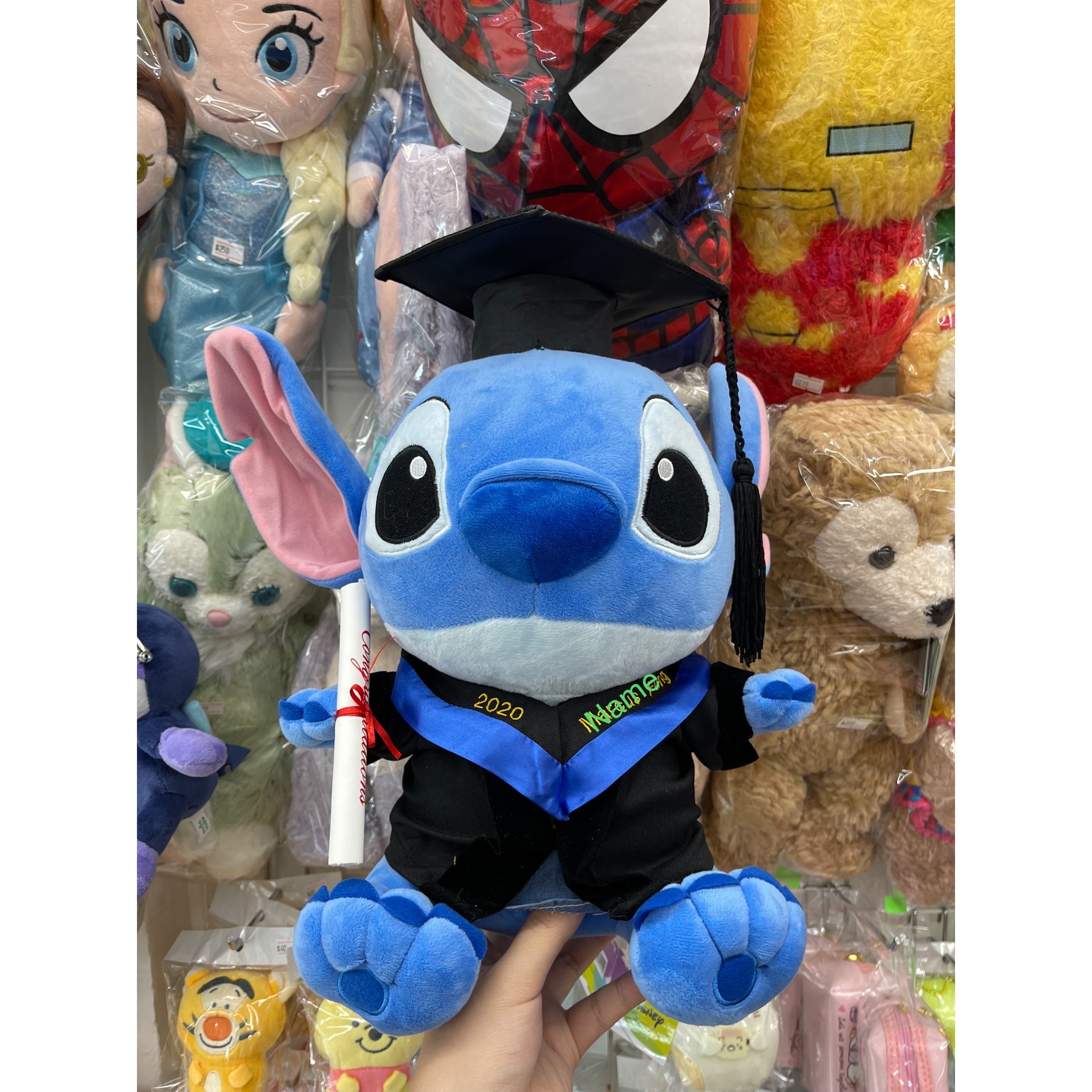 史迪仔 畢業公仔