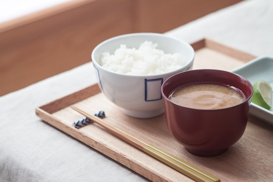松屋漆器-可機洗 湯碗 紅 (小器食堂款)