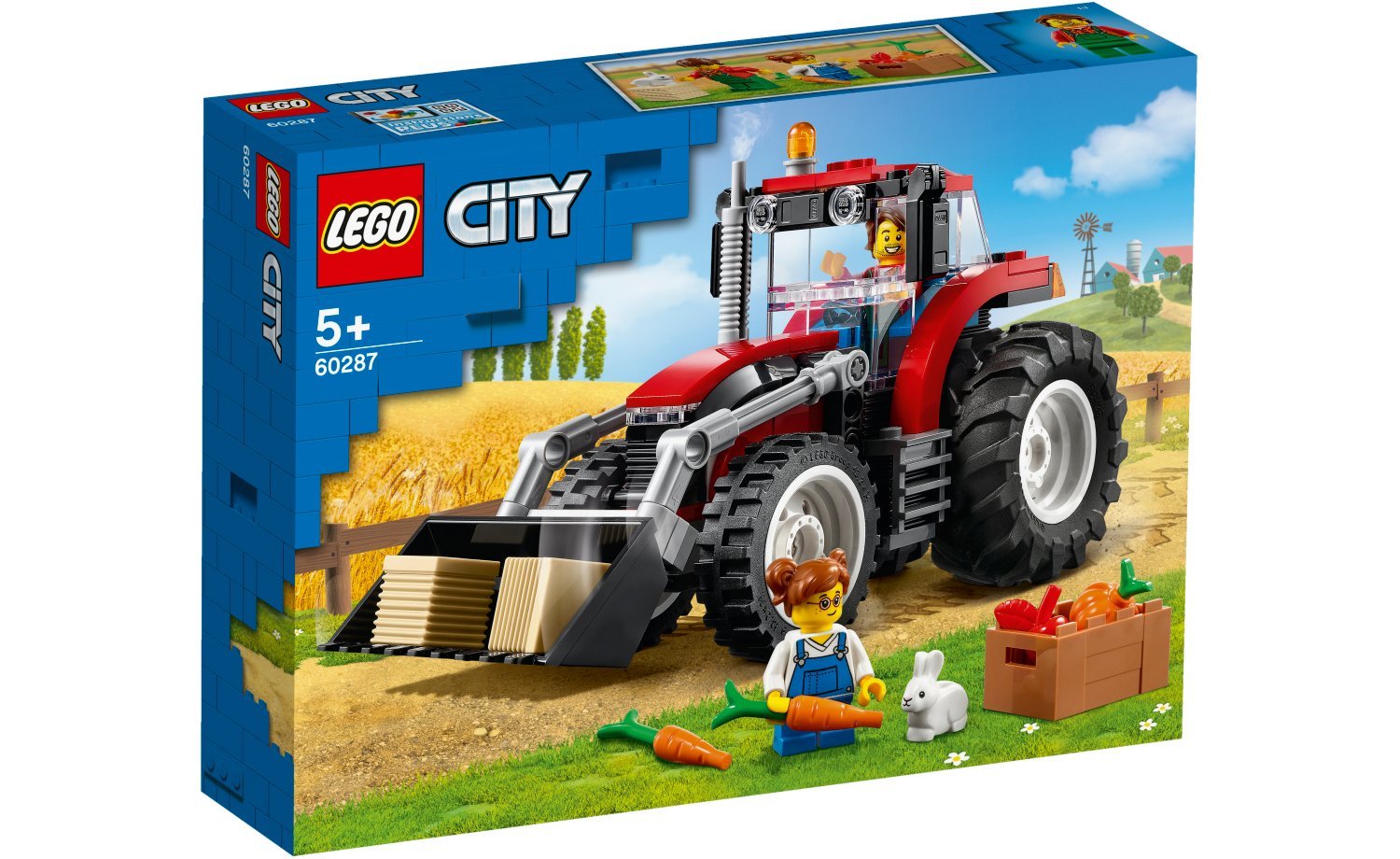 [飛米樂高積木磚賣店] LEGO 60287 City 拖拉機