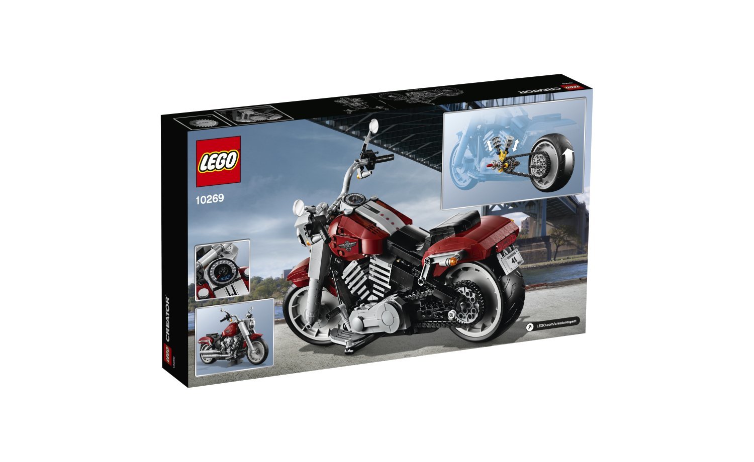 [飛米樂高積木磚賣店] LEGO 10269 Creator Expert Harley-Davidson® Fat Boy®