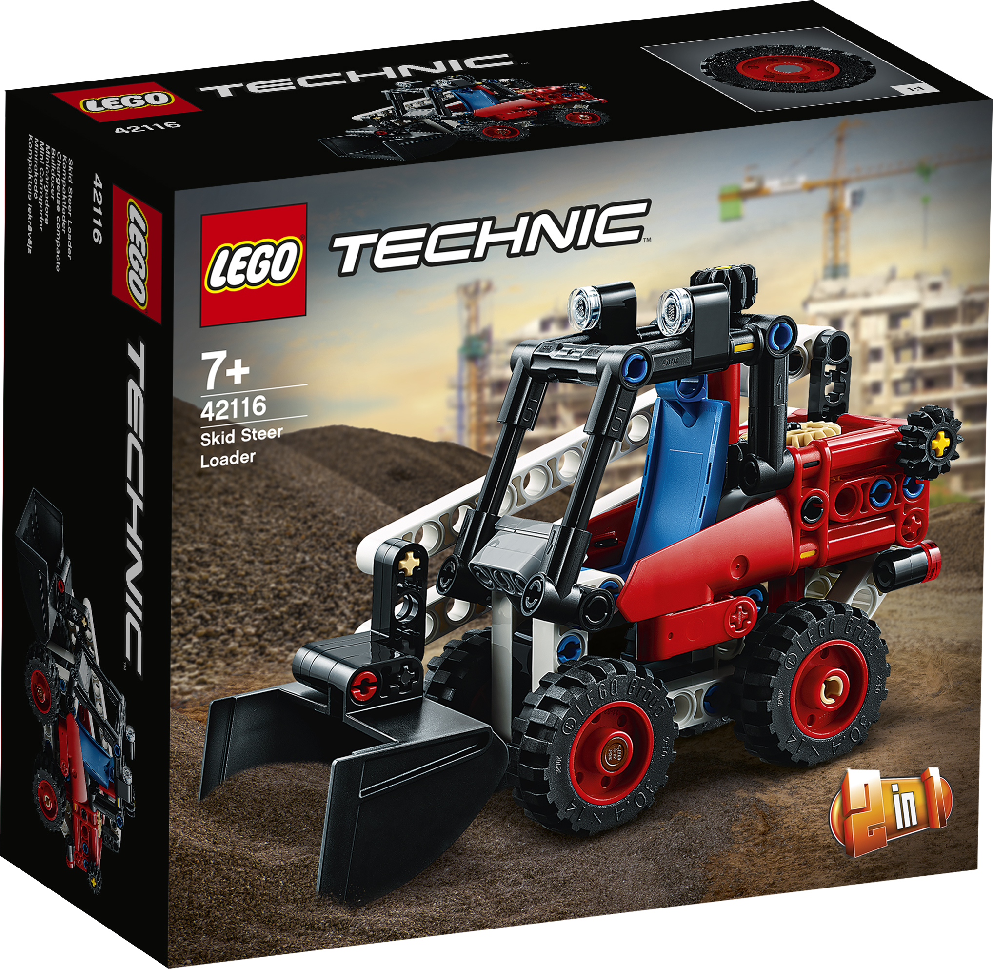 [飛米樂高積木磚賣店] LEGO 42116 Technic 滑移鏟裝機
