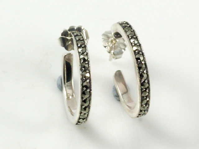 馬克賽石線圈耳環