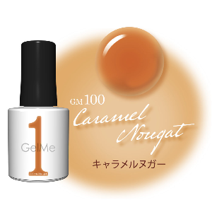 日本Gelme1可撕式Gel甲油  GM100 Caramel Nougat