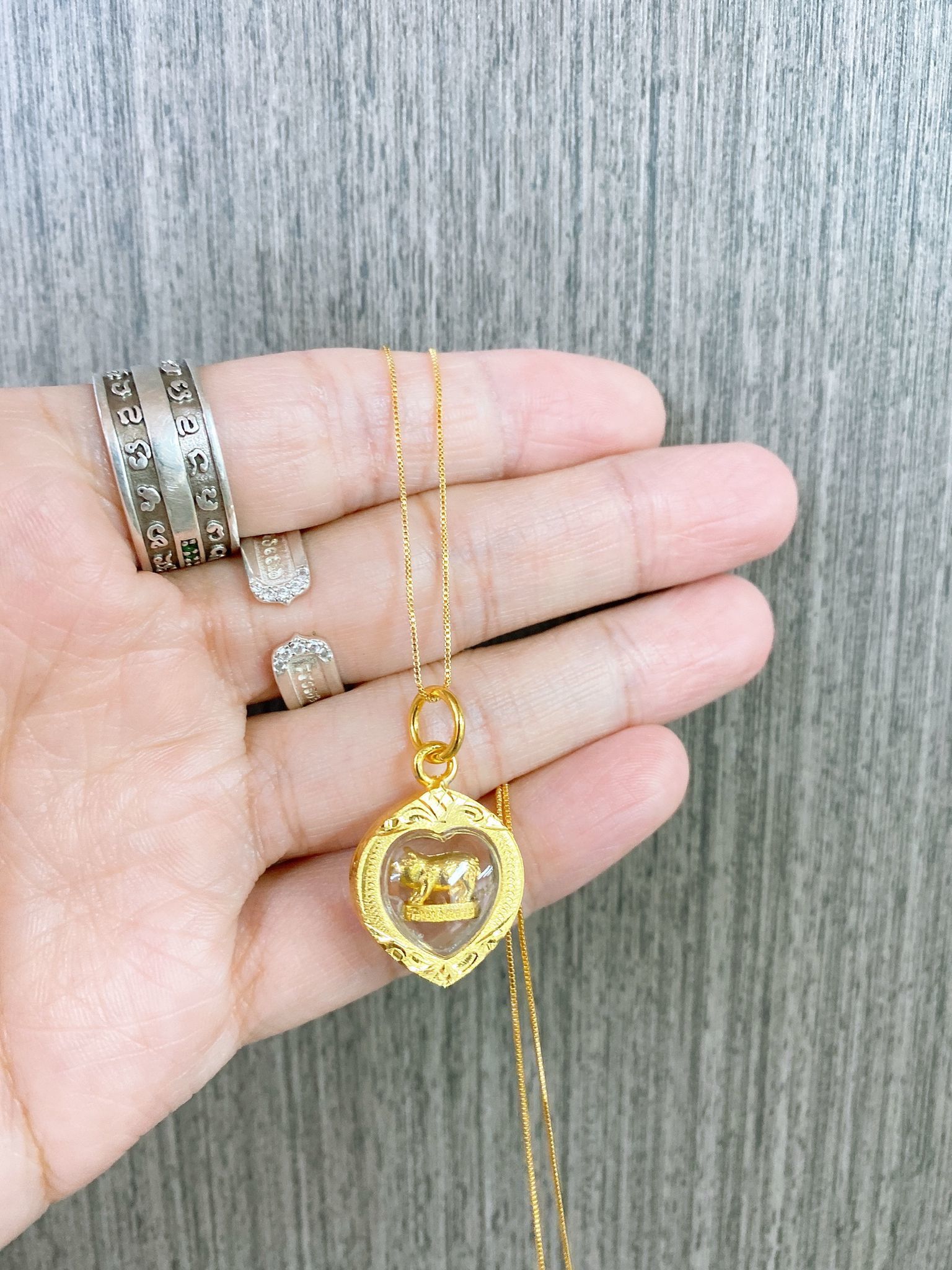 龍婆本廟 龍婆三安師傅加持 好運豬 富貴豬頸鍊