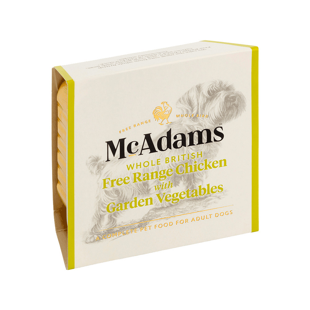 麥卡登McAdams - 自由放養雞佐蔬菜(犬用)150G