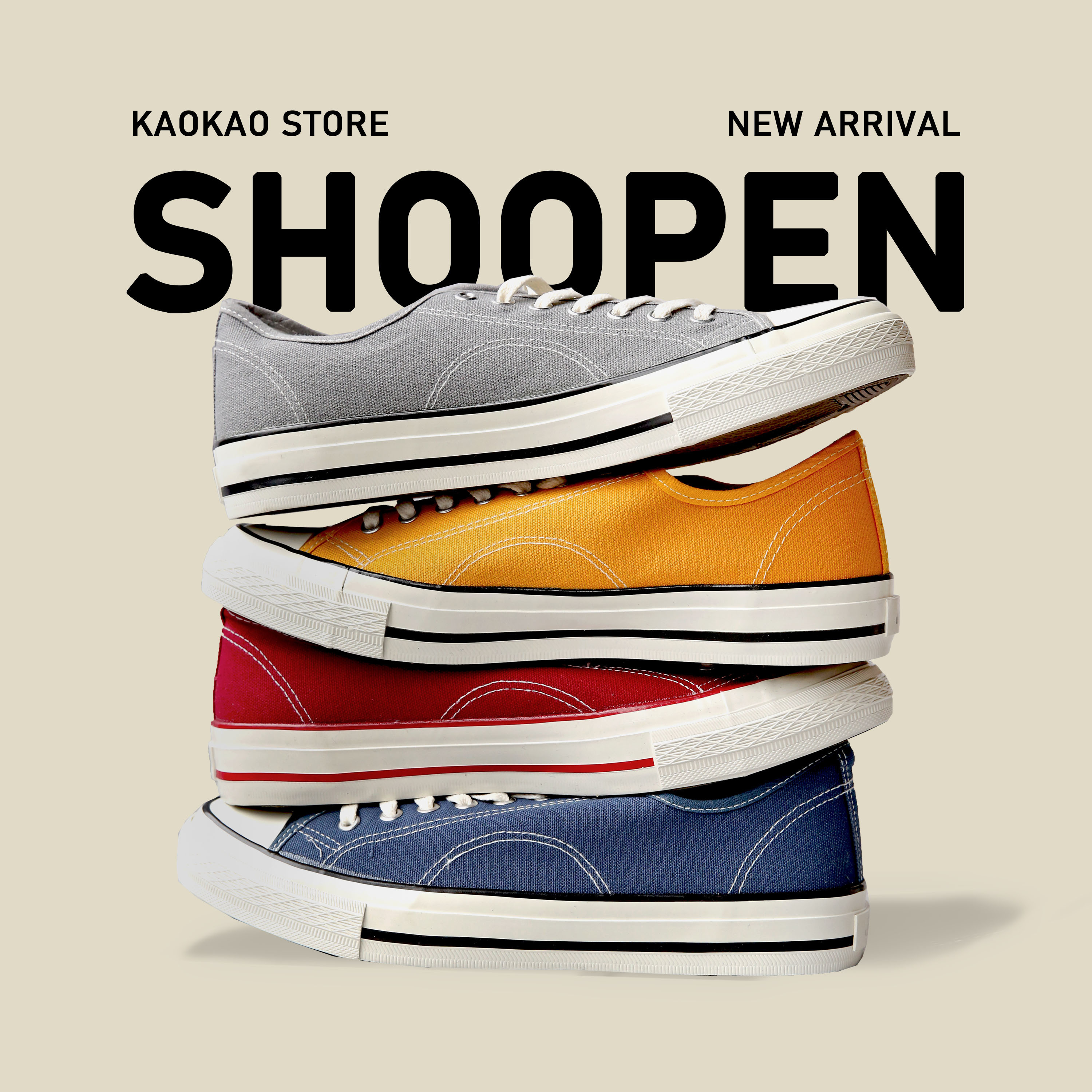 韓國 SHOOPEN 防水帆布鞋 平價款1970 經典帆布鞋