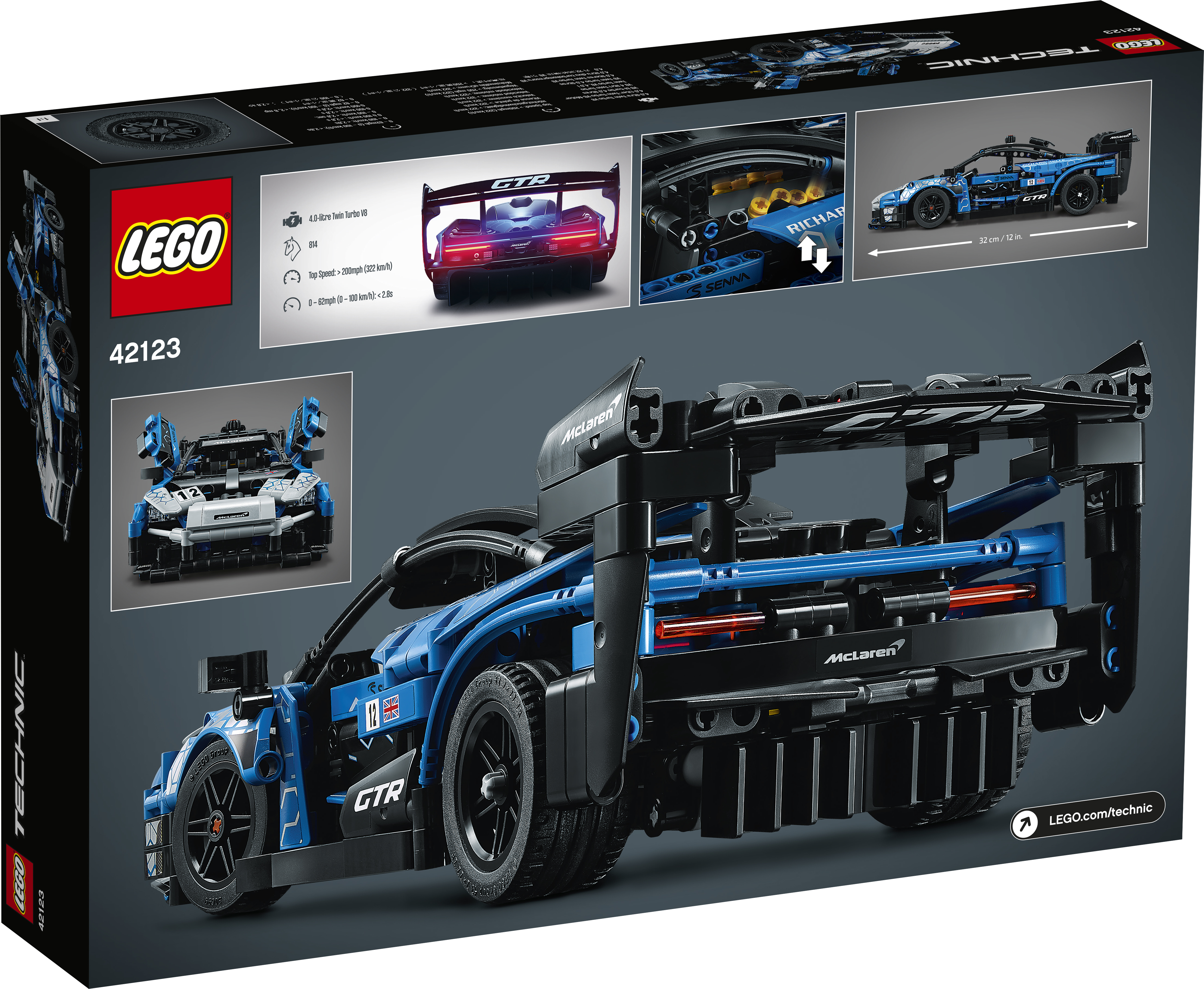 [飛米樂高積木磚賣店] LEGO 42123 Technic McLaren Senna GTR™
