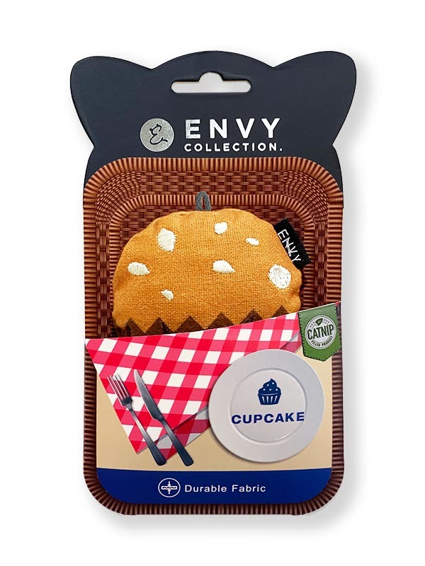ENVY COLLECTION貓草玩具-杯子蛋糕