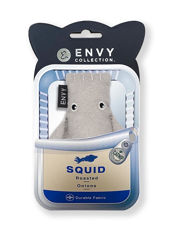 ENVY COLLECTION貓草玩具-烏賊