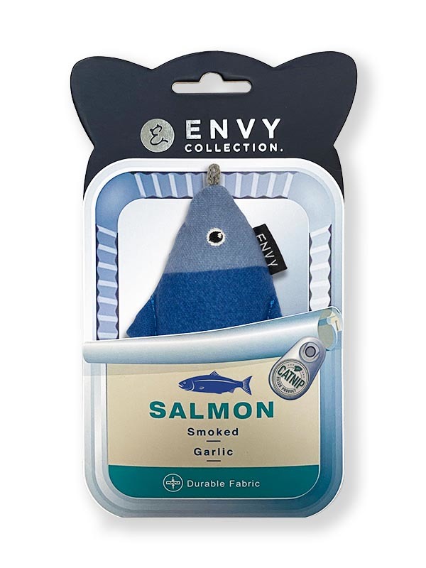 ENVY COLLECTION貓草玩具-鮭魚