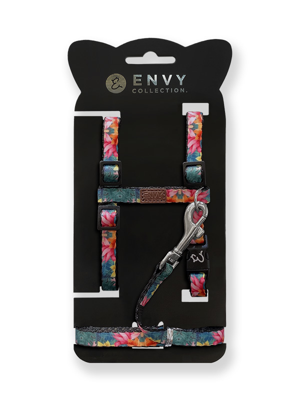 貓胸背帶-熱帶天堂鳥