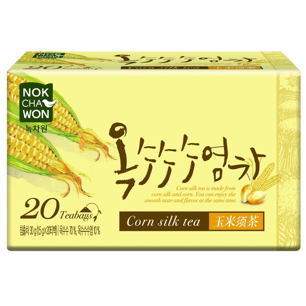 【綠茶園】韓國玉米鬚茶包 [20包入]