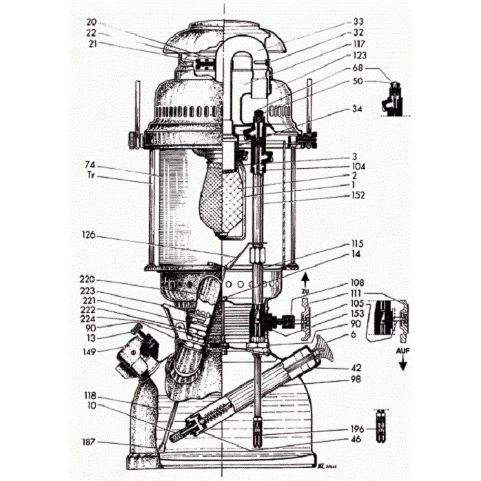 Petromax 噴嘴 HK500