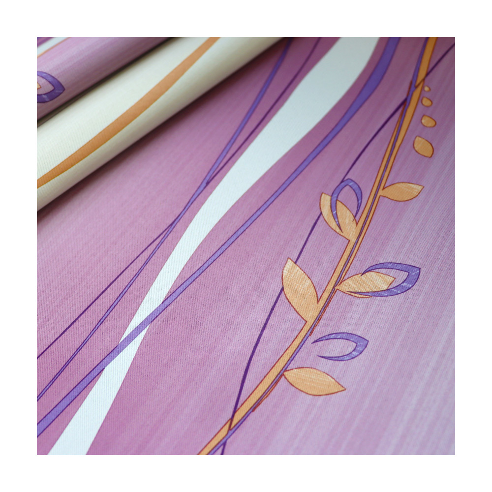 手工製作│遮光窗簾│半窗落地窗│手繪漸層紫染│打摺│2尺寸