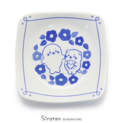 Sirotan 方形小菜盤、深碗、餐盤 好朋友
