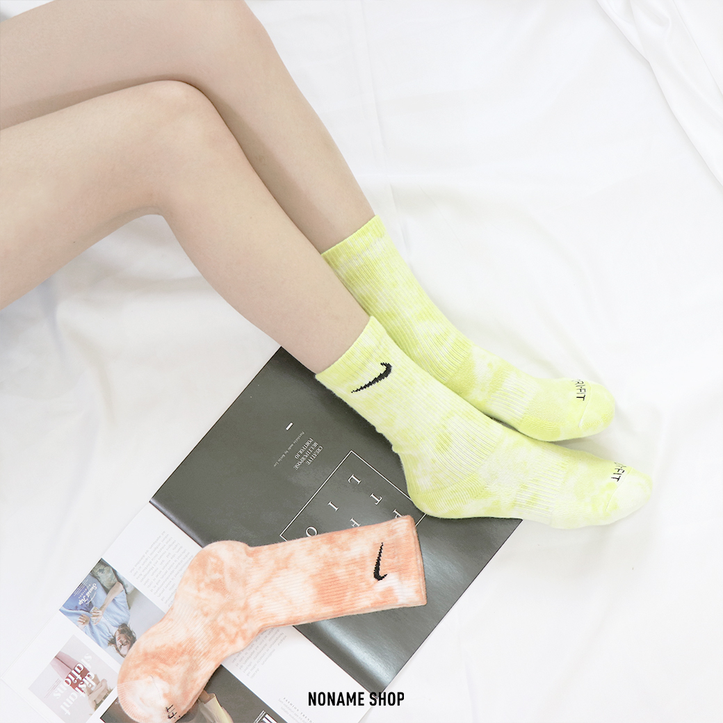 NIKE Everyday Plus 渲染 水洗 紮染 中筒襪 襪子