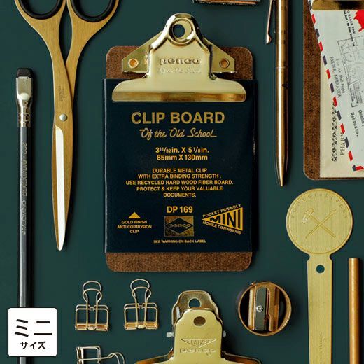 Mini Penco 金色復古板夾｜HIGHTIDE 日本