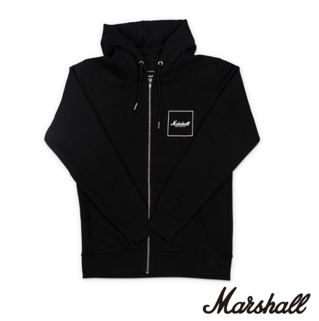 Marshall Square Logo Hoodie 拉鍊連帽外套