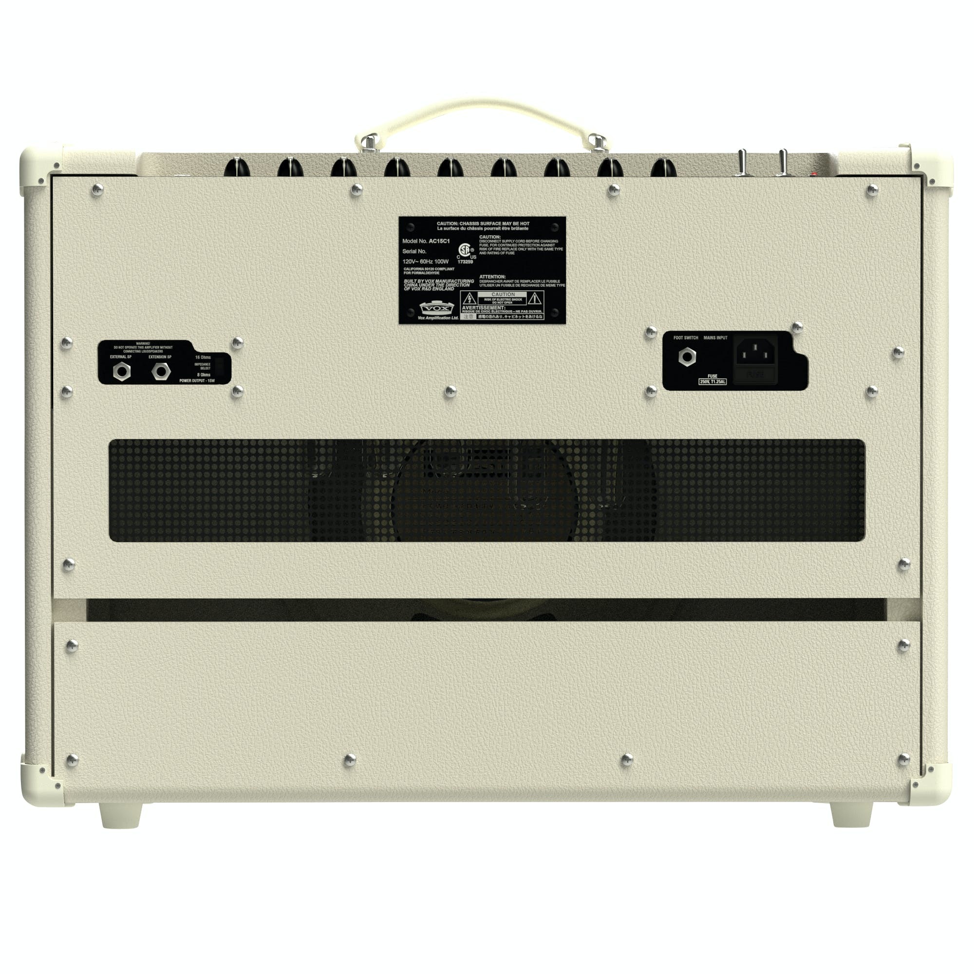 Vox AC15C1-CB CREAM BRONCO 限量版 真空管 音箱