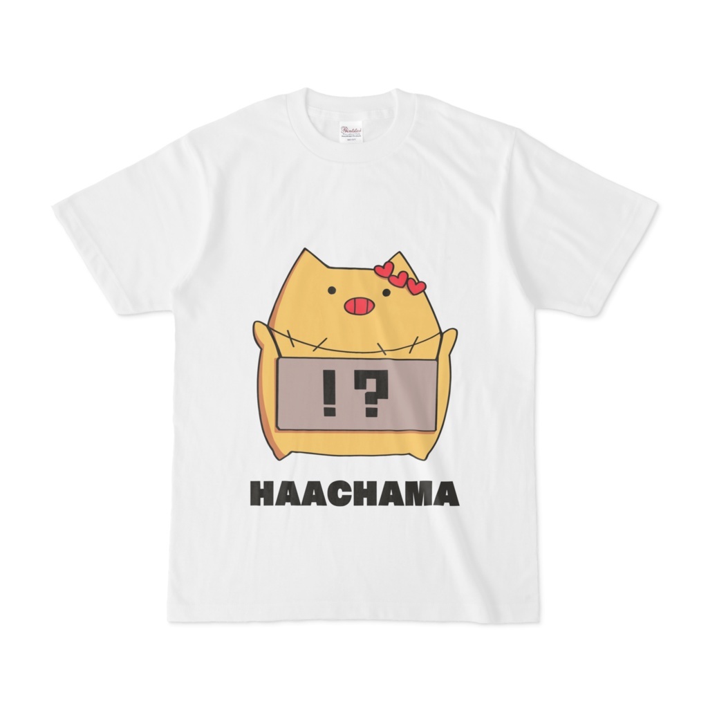 「Hololive官品」赤井はあと　HAACHAMA Tシャツ『白』 #22(定期訂購)