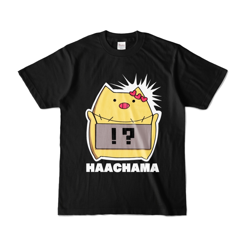 「Hololive官品」赤井はあと　HAACHAMA Tシャツ #23 『黒』#24(定期訂購)